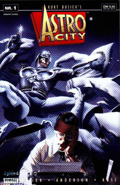Cover for Astro City (Tilsner, 1999 series) #1 [Silver Agent variant]