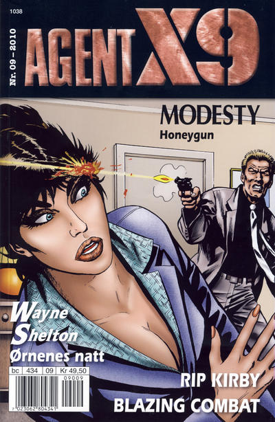 Cover for Agent X9 (Hjemmet / Egmont, 1998 series) #9/2010