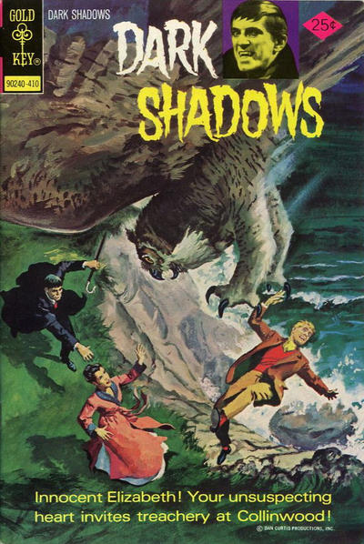 Cover for Dark Shadows (Western, 1969 series) #28 [Gold Key]