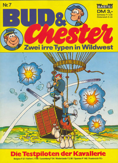 Cover for Bud & Chester (Bastei Verlag, 1981 series) #7