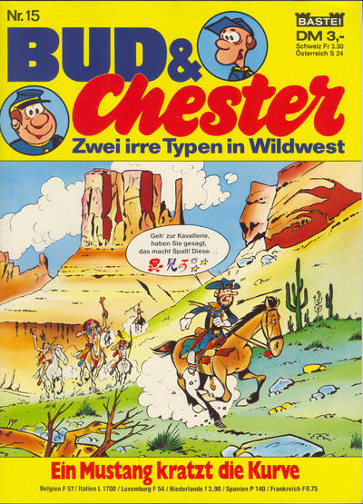 Cover for Bud & Chester (Bastei Verlag, 1981 series) #15
