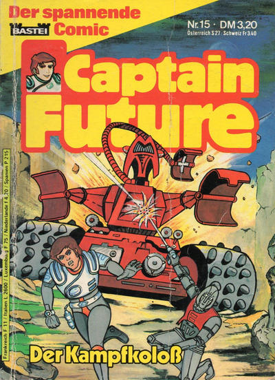 Cover for Captain Future (Bastei Verlag, 1981 series) #15