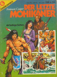 Cover Thumbnail for Classicomics (Schwager & Steinlein, 1974 series) #6 - Der letzte Mohikaner