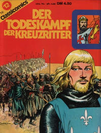 Cover Thumbnail for Classicomics (Schwager & Steinlein, 1974 series) #12 - Der Todeskampf der Kreuzritter