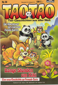 Cover Thumbnail for Tao Tao (Bastei Verlag, 1984 series) #36