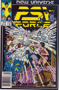 Cover Thumbnail for Psi-Force (Marvel, 1986 series) #4 [Newsstand]
