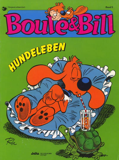 Cover for Boule & Bill (Egmont Ehapa, 1989 series) #5 - Hundeleben