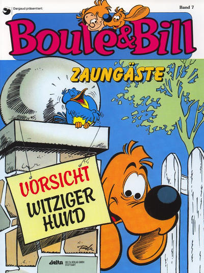 Cover for Boule & Bill (Egmont Ehapa, 1989 series) #7 - Zaungäste