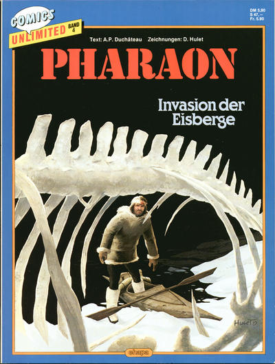 Cover for Comics Unlimited (Egmont Ehapa, 1986 series) #4 - Pharaon - Invasion der Eisberge