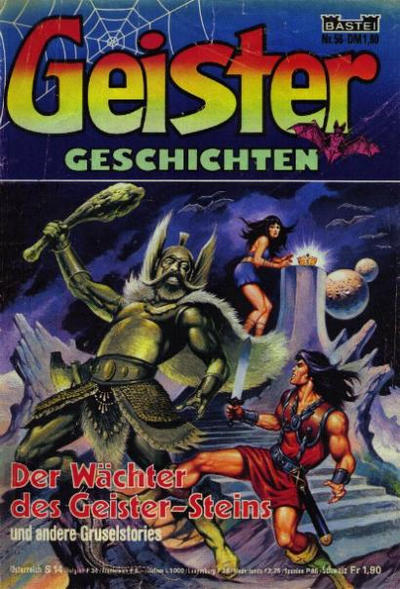 Cover for Geister Geschichten (Bastei Verlag, 1980 series) #56