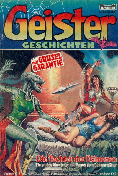 Cover for Geister Geschichten (Bastei Verlag, 1980 series) #80