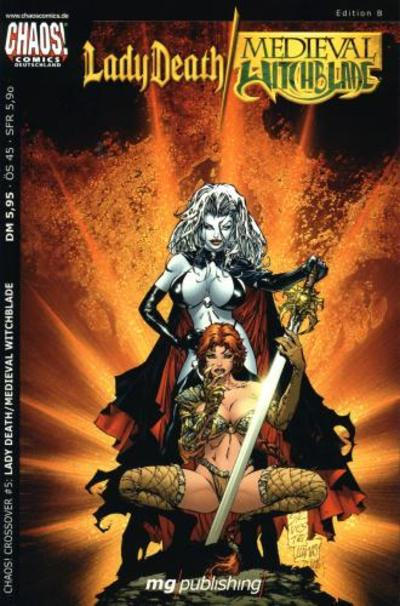 Cover for Chaos! Crossover (mg publishing, 2000 series) #5 [Edition B]