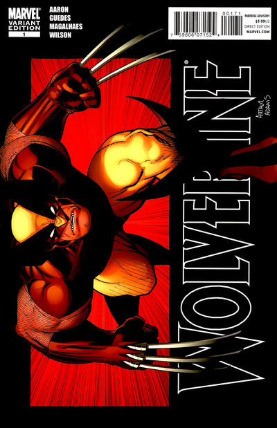 Cover for Wolverine (Marvel, 2010 series) #1 [Art Adams Cover]