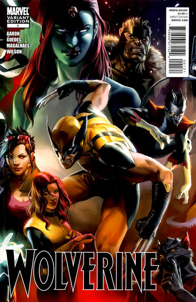 Cover for Wolverine (Marvel, 2010 series) #1 [Djurdjevic Cover]