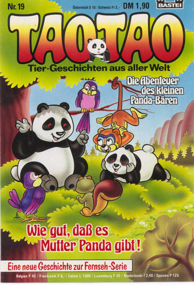 Cover for Tao Tao (Bastei Verlag, 1984 series) #19