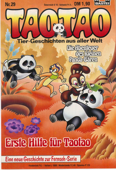 Cover for Tao Tao (Bastei Verlag, 1984 series) #29