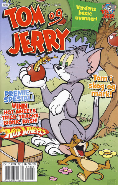 Cover for Tom og Jerry (Hjemmet / Egmont, 2010 series) #8/2010