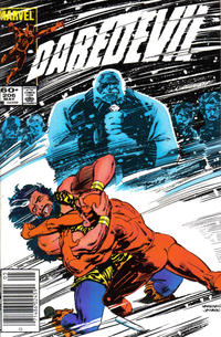 Cover Thumbnail for Daredevil (Marvel, 1964 series) #206 [Newsstand]