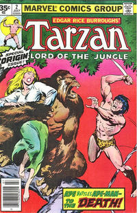 Cover for Tarzan (Marvel, 1977 series) #2 [35¢]