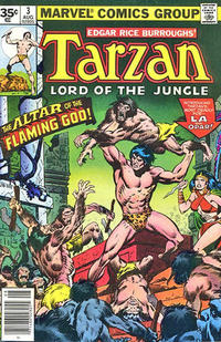 Cover for Tarzan (Marvel, 1977 series) #3 [35¢]