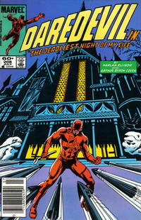 Cover for Daredevil (Marvel, 1964 series) #208 [Newsstand]