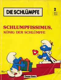 Cover Thumbnail for Die Schlümpfe (Carlsen Comics [DE], 1982 series) #2 - Schlumpfissimus, König der Schlümpfe