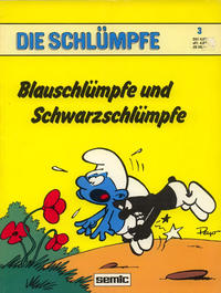Cover Thumbnail for Die Schlümpfe (Carlsen Comics [DE], 1982 series) #3 - Blauschlümpfe und Schwarzschlümpfe