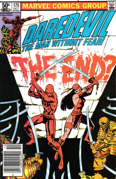 Cover for Daredevil (Marvel, 1964 series) #175 [Newsstand]