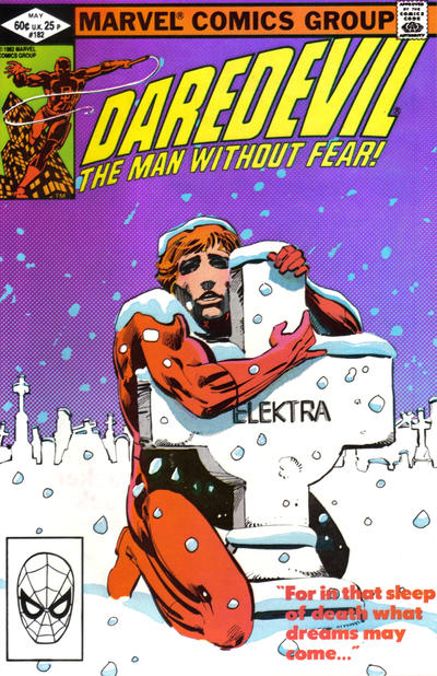Cover for Daredevil (Marvel, 1964 series) #182 [Direct]