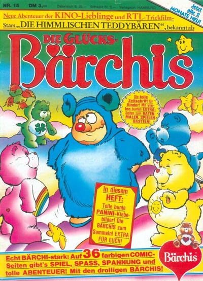Cover for Die Glücks-Bärchis (Condor, 1986 series) #15