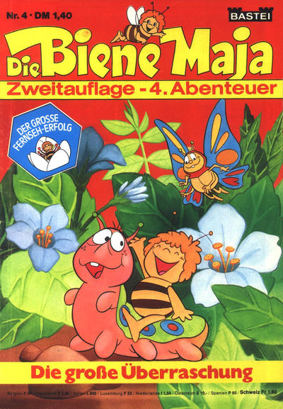 Cover for Die Biene Maja (Bastei Verlag, 1977 series) #4