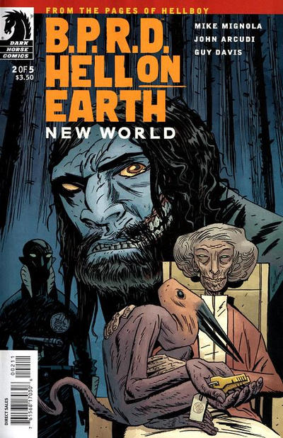 Cover for B.P.R.D.: Hell on Earth — New World (Dark Horse, 2010 series) #2