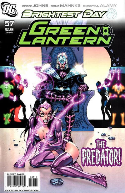 Cover for Green Lantern (DC, 2005 series) #57 [Doug Mahnke Cover]