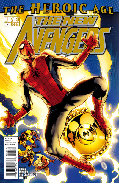 Cover for New Avengers (Marvel, 2010 series) #4 [Standard Cover]