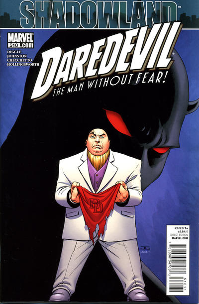 Cover for Daredevil (Marvel, 1998 series) #510 [Direct Edition]
