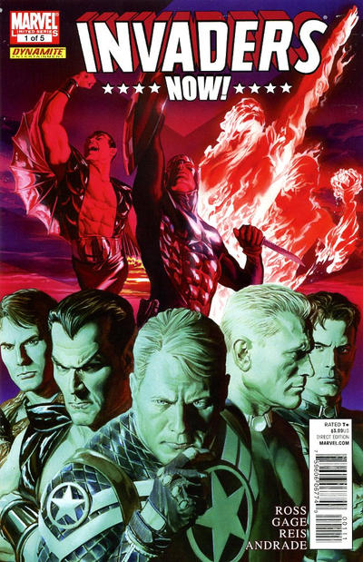 Cover for Invaders Now! (Marvel, 2010 series) #1