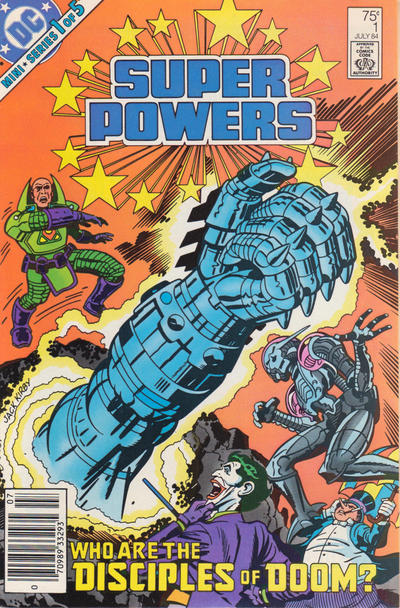 Cover for Super Powers (DC, 1984 series) #1 [Newsstand]