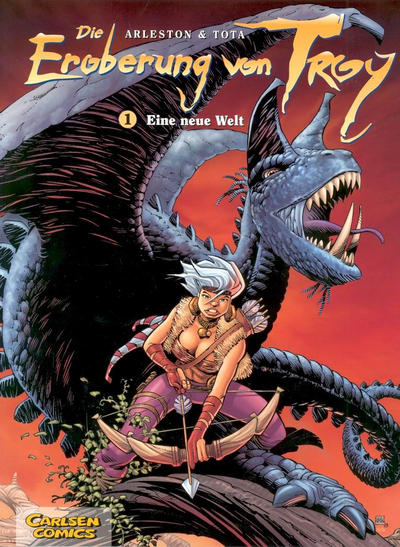 Cover for Die Eroberung von Troy (Carlsen Comics [DE], 2006 series) #1 - Eine neue Welt