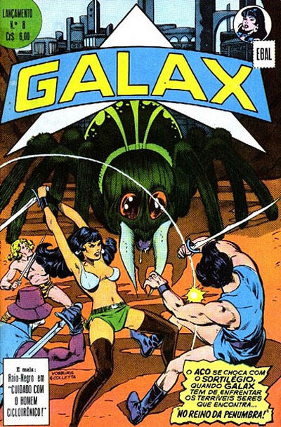 Cover for Lançamento (4ª Série) [Galax] (Editora Brasil-América [EBAL], 1978 series) #8