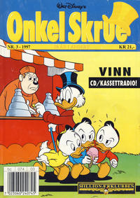 Cover Thumbnail for Onkel Skrue (Hjemmet / Egmont, 1976 series) #3/1997