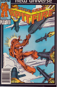 Cover for Codename: Spitfire (Marvel, 1987 series) #12 [Newsstand]