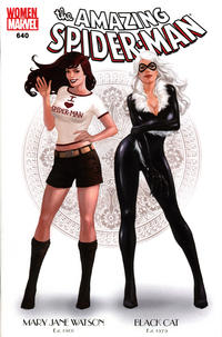Cover Thumbnail for The Amazing Spider-Man (Marvel, 1999 series) #640 [Women of Marvel - Jelena Kevic Djurdjevic Cover]