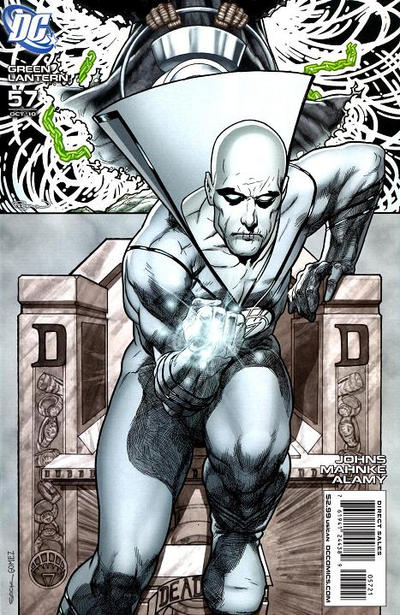 Cover for Green Lantern (DC, 2005 series) #57 [White Lantern Cover]