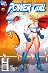 Cover for Power Girl (DC, 2009 series) #2 [Amanda Conner Cover]