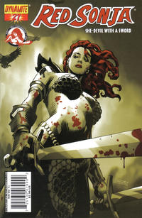 Cover for Red Sonja (Dynamite Entertainment, 2005 series) #27 [Dan Panosian Cover]