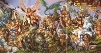 Cover Thumbnail for Grimm Fairy Tales (Zenescope Entertainment, 2005 series) #50 [Cover B Gatefold by Eric Basaldua]