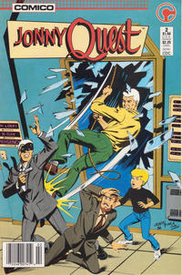 Cover for Jonny Quest (Comico, 1986 series) #2 [Newsstand]