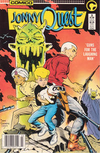 Cover for Jonny Quest (Comico, 1986 series) #3 [Newsstand]