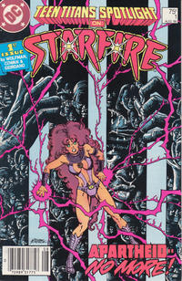 Cover for Teen Titans Spotlight (DC, 1986 series) #1 [Newsstand]