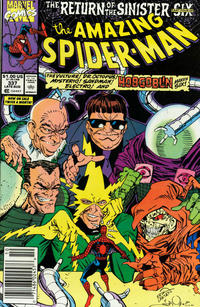 Cover for The Amazing Spider-Man (Marvel, 1963 series) #337 [Newsstand]
